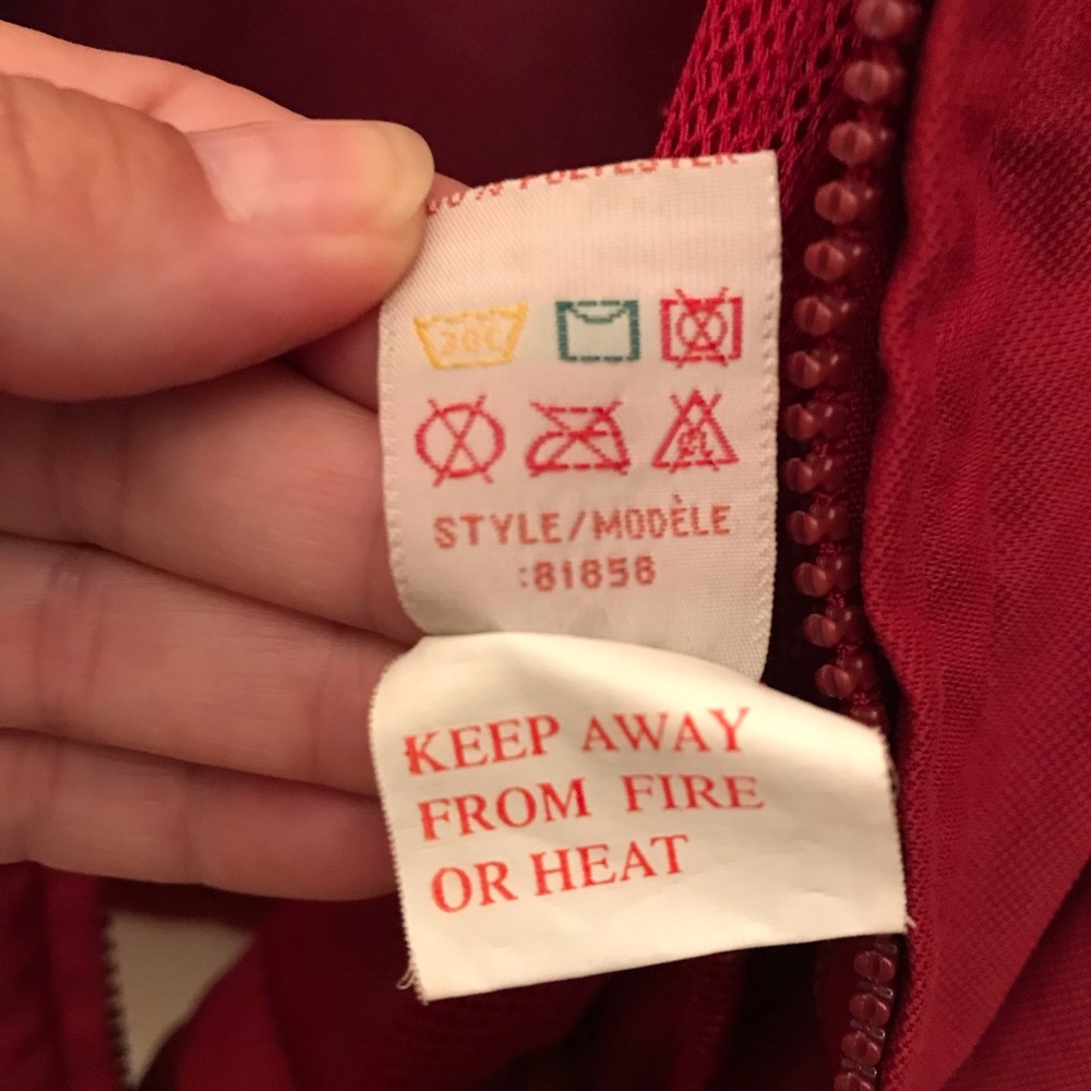 3/20$ Point zero medium red jacket - Picture 11 of 12